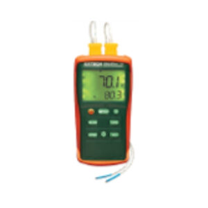 Termómetro digital doble entrada EXTECH